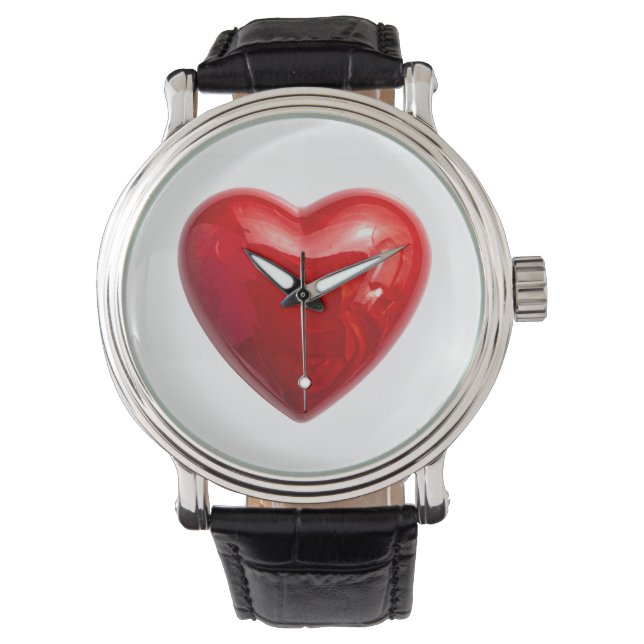 Red hearts watch (Front)