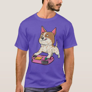Red Heeler Gamer Gaming Gamepad Dog Lover Kawaii G T-Shirt