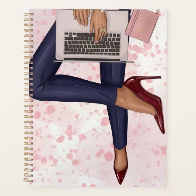 Red Heels & Big Dreams Planner (Front)