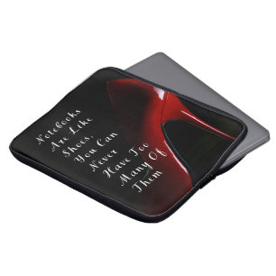 Red Heels Notebooks are like shoes  Laptop Sleeve