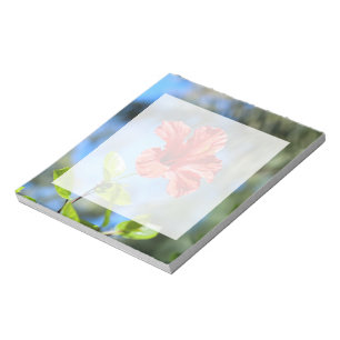 Red Hibiscus Notepad