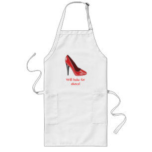 Red High Heel Shoe Apron