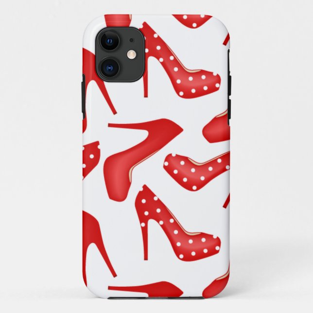 red high heels Case-Mate iPhone case (Back)
