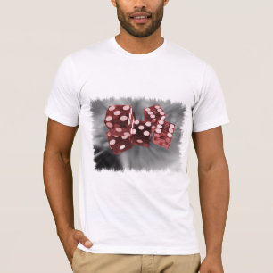 Red High Roller Dice Las Vegas T-Shirt