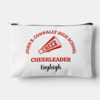 Red High School Cheerleader Personalized