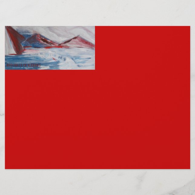 RED HILLS OF ICEBERG (Front)