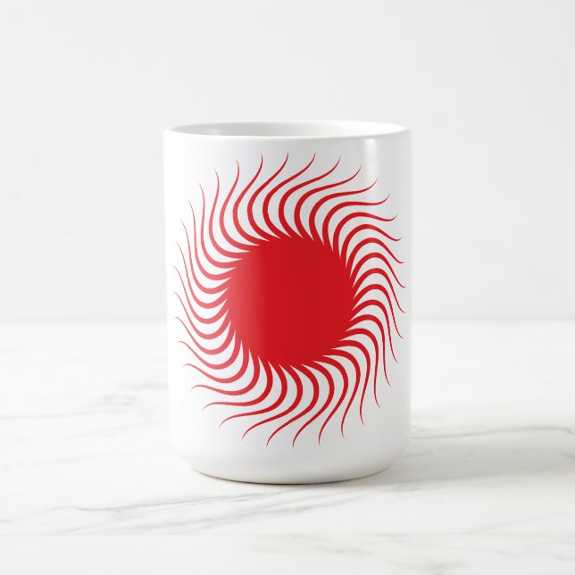 Red Hole Coffee Mug (Center)