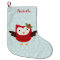Red Holiday Owl Personalized