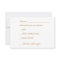 Red Holly Christmas Wedding Menu RSVP