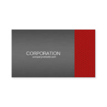 Red honeycomb professional, elite business card