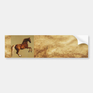 RED HORSE BUMPER STICKER