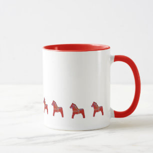 Red Horse Coffee Mug