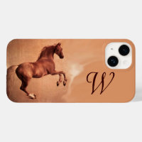 RED HORSE Parchment Monogram