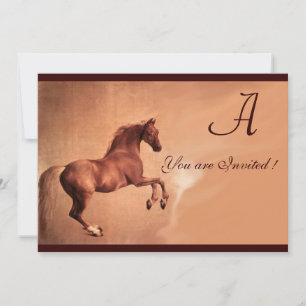 RED HORSE Party Invitation