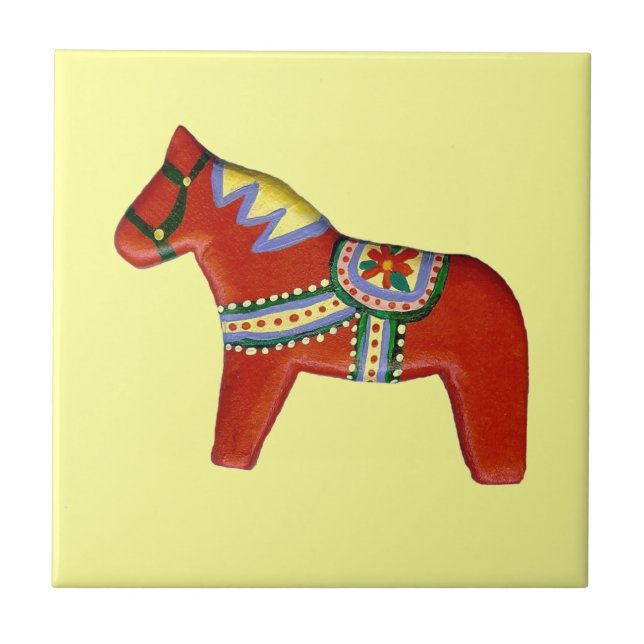 Red Horse Tile (Front)