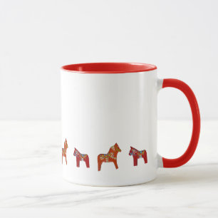 Red Horses Coffee Mug