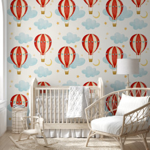 Red Hot Air Balloons Wallpaper