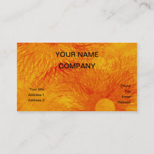 Red Hot Business Card