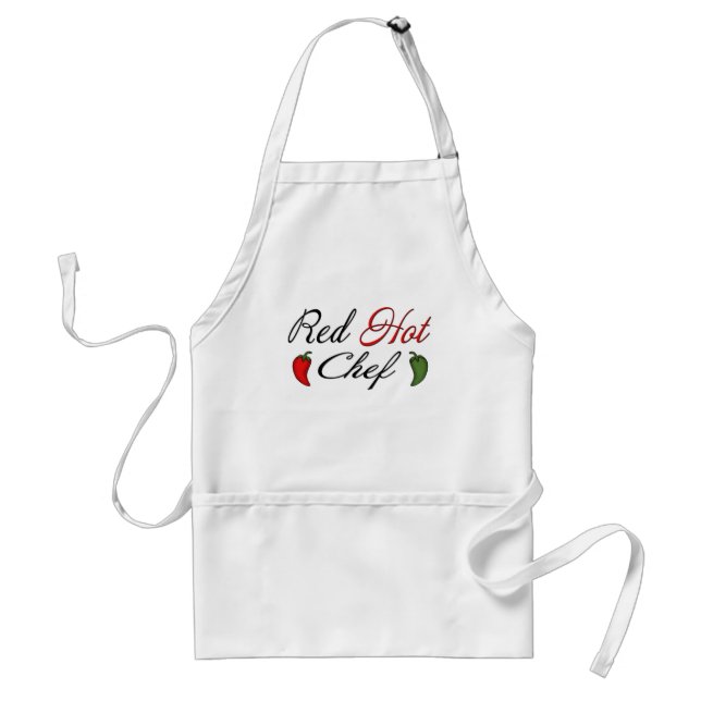 Red Hot Chef Standard Apron (Front)
