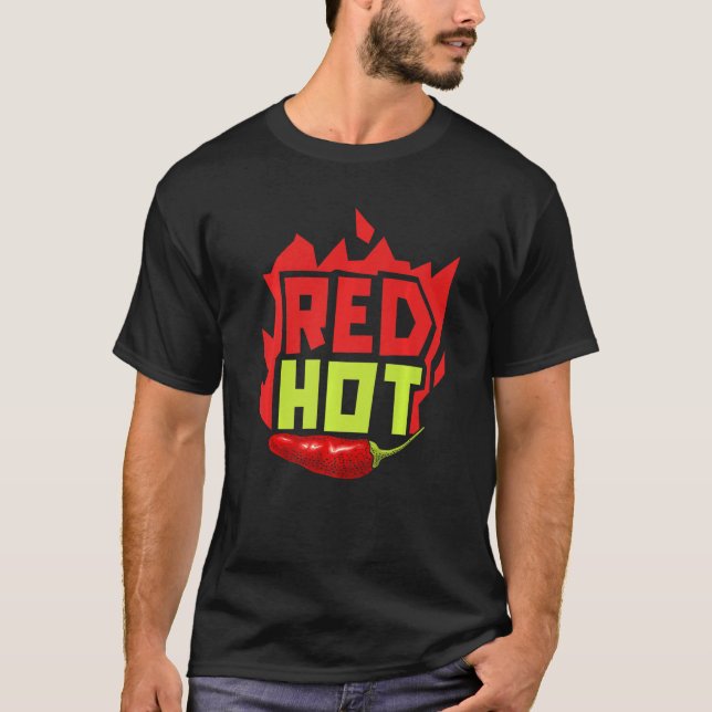 Red Hot Chili Flavour Spicy Food  Chipotle Squad T-Shirt (Front)
