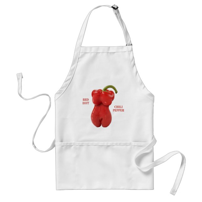 Red Hot Chili Pepper Standard Apron (Front)
