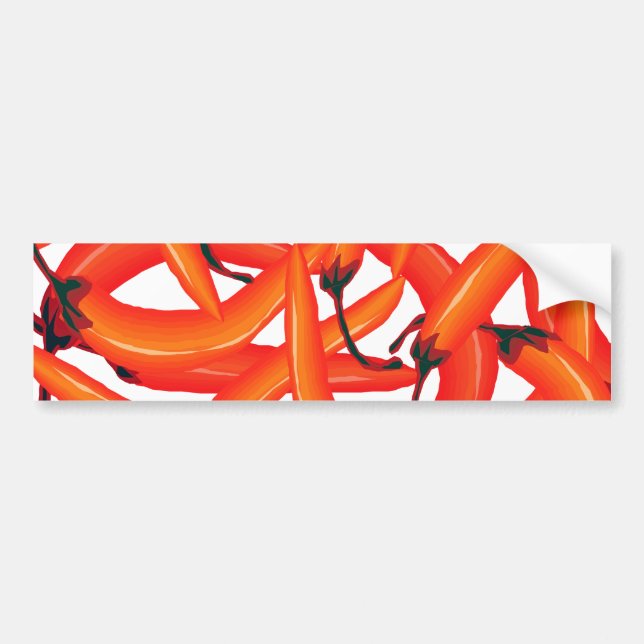 Red Hot Chili Peppers Bumper Sticker (Front)