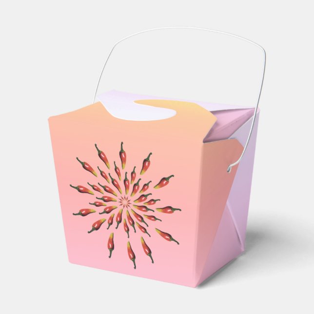 Red Hot Chili Peppers Mandala Art Custom Favor Box (Front Side)