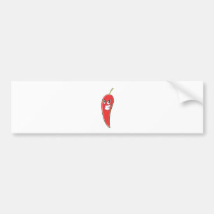 Red Hot Chili Peppers T Shirt Cartoon Bumper Sticker