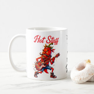 Red Hot Chili Rocker With Quote Coffee Mug