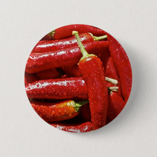Red hot chilli peppers 2 inch round button