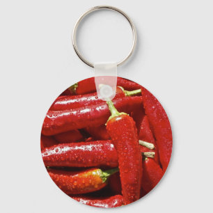 Red hot chilli peppers keychain