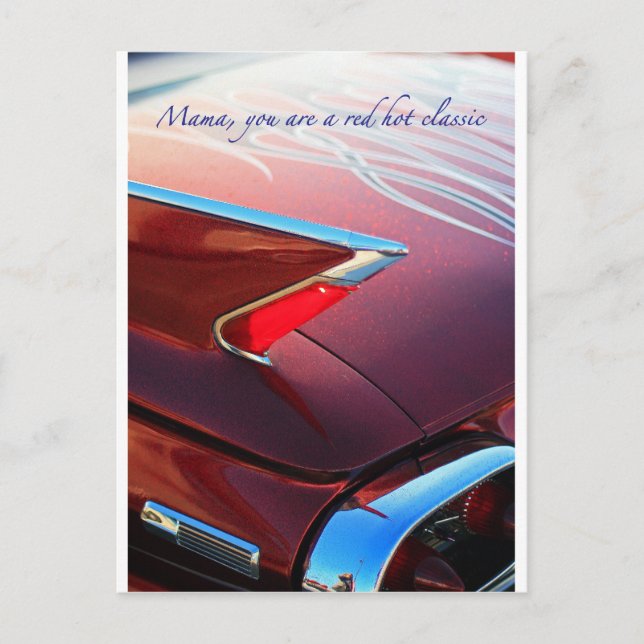 Red Hot Classic Postcard (Front)