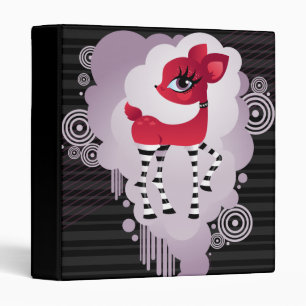 Red Hot Deerie Binder