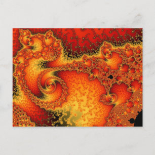 Red Hot Firepit Postcard
