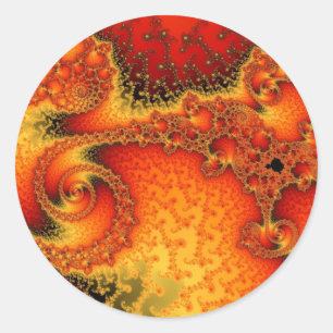 Red Hot Firepit Stickers