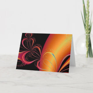 Red Hot Hearts Holiday Card