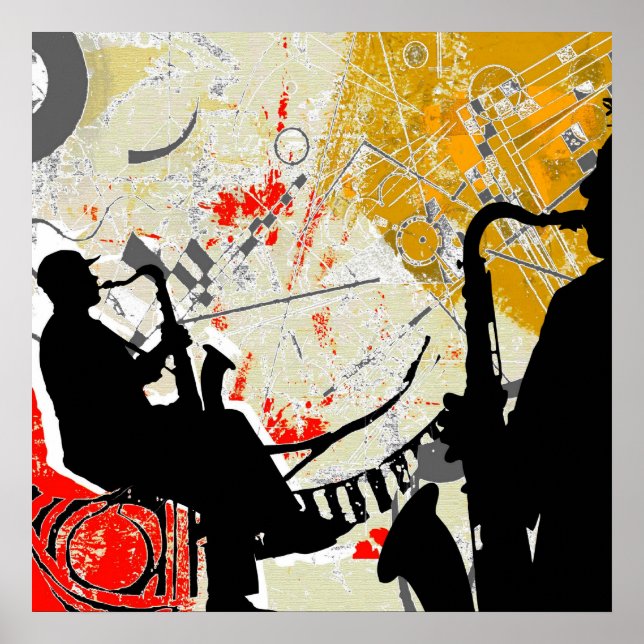 Red Hot Jazz Poster (Front)