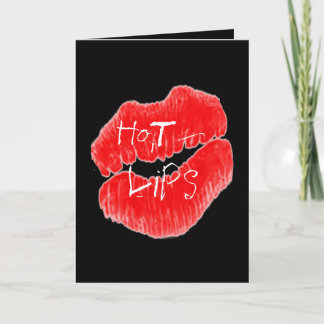 Red Hot Lips III Invitation