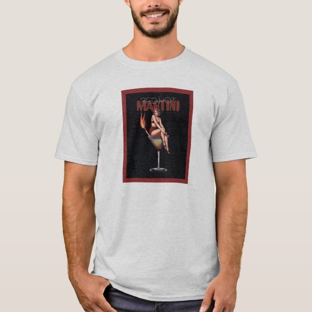 Red Hot Martini T-Shirt (Front)