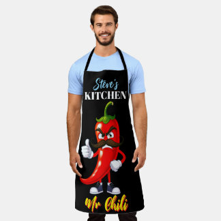 Red Hot Mr Chili Apron