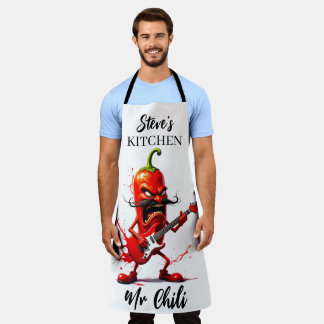 Red Hot Mr Chili Rockstar Apron