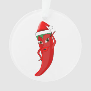Red Hot Pepper Diva Avec Casquette Santas