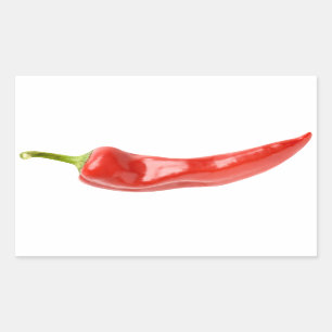 Red hot pepper sticker