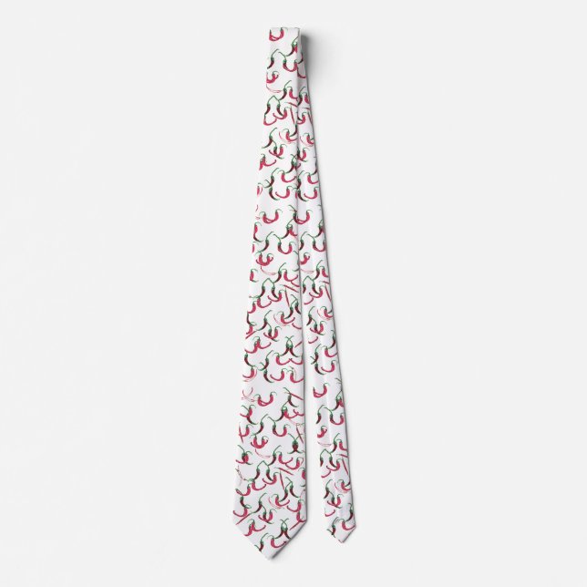 Red Hot peppers  Tie (Front)