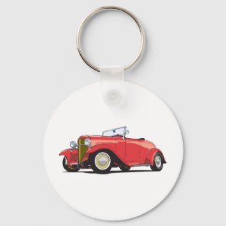 Red Hot Rod Keychain