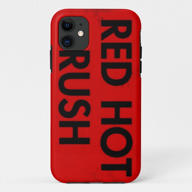 Red Hot Rush iPhone 5 Casemate Case (Back)