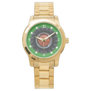 Red Hub Tractor Tire Watch