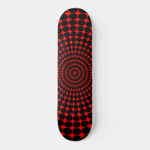 Red Hypno Skateboard