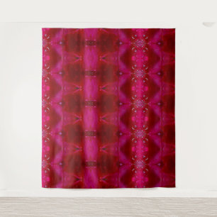 Red Ikat Tapestry