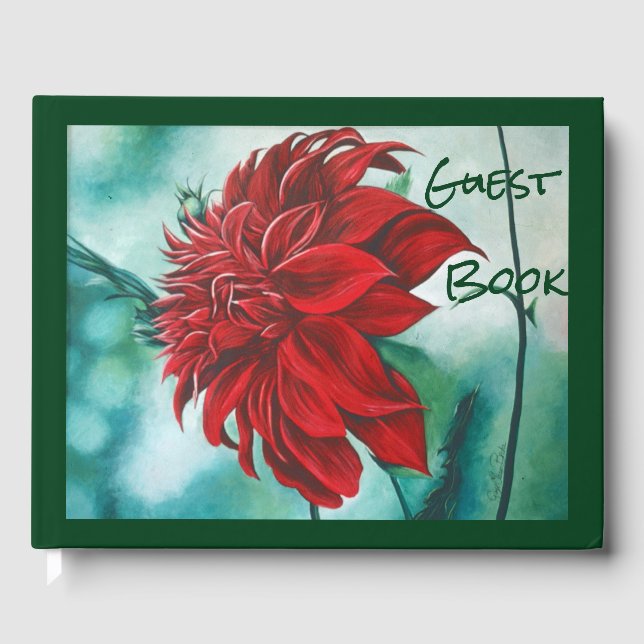 Red in Fury Guest Book (Front)